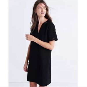 Madewell Ballard Black Tunic Dress